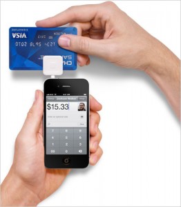 SquareUp Credit Card Smartphone Device and App
