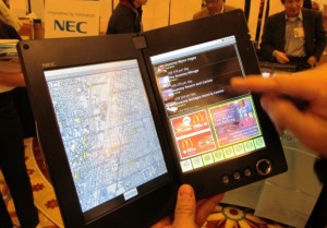 NEC's LT-W Cloud Communicator Tablet