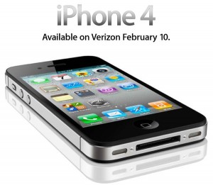 New Verizon iPhone 4 to be released Feb 10