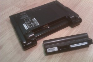 Taking the battery out of your laptop before opening ANYTHING is very important