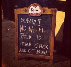 no wifi